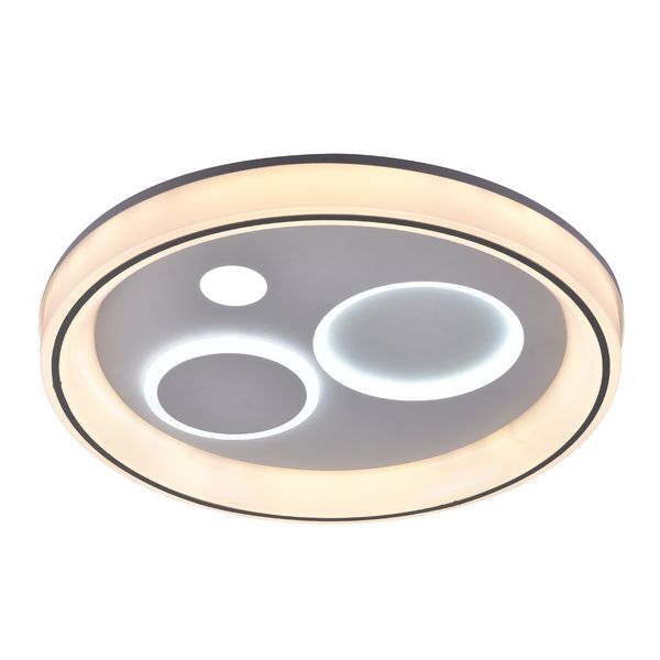 Rus Dimmable Smart LED Ceiling Light 85W 3CCT 48cm Round image 2