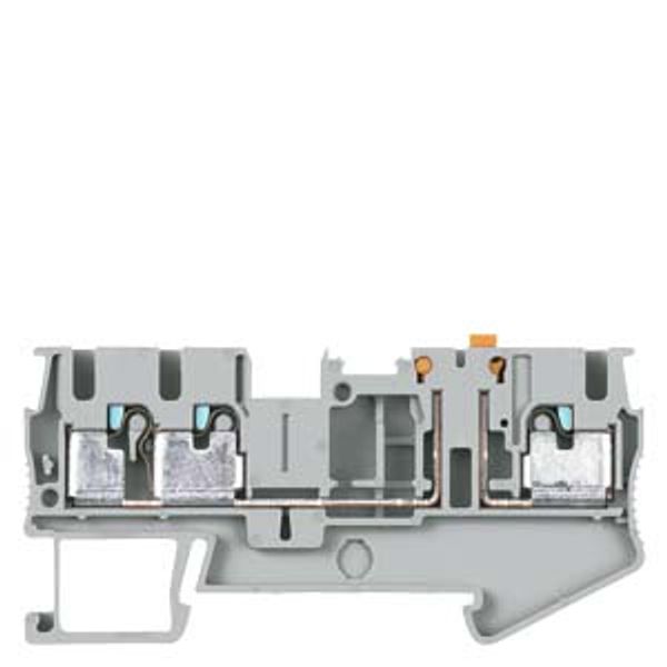 iPo terminals, isolating blade terminal 2.5 mm2; 3 connections image 1