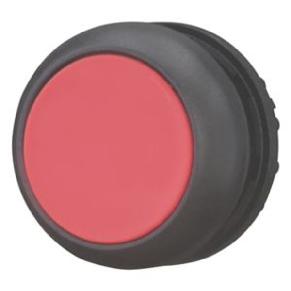 Pushbutton, RMQ-Titan, Flat, maintained, red, Blank, Bezel: black image 8