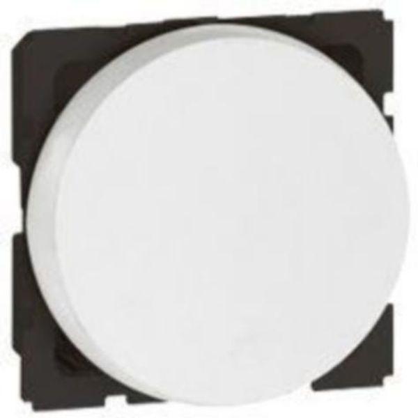 Arteor™ - 2-way push-button - 2 round modules - White image 1