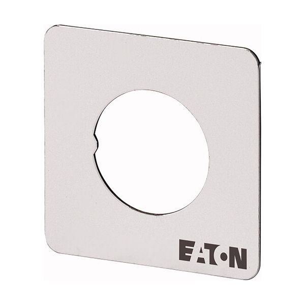 Front plate, For use with T0, T3, P1, 45 x 45 (for frame 48 x 48) mm, Blank, can be engraved image 4