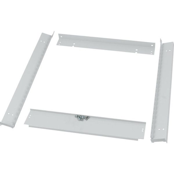 Mounting frame, fix, XE, HxW=2000x1000mm, grey image 5