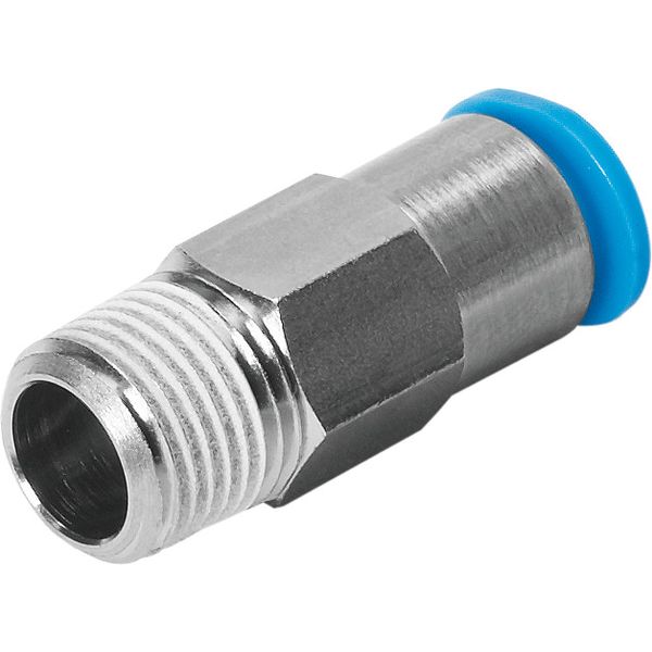 QSK-1/8-8 Push-in fitting, self-sealing image 1