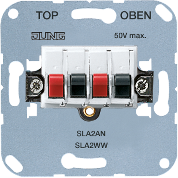 Stereo-loudspeaker socket SLA2WW image 1