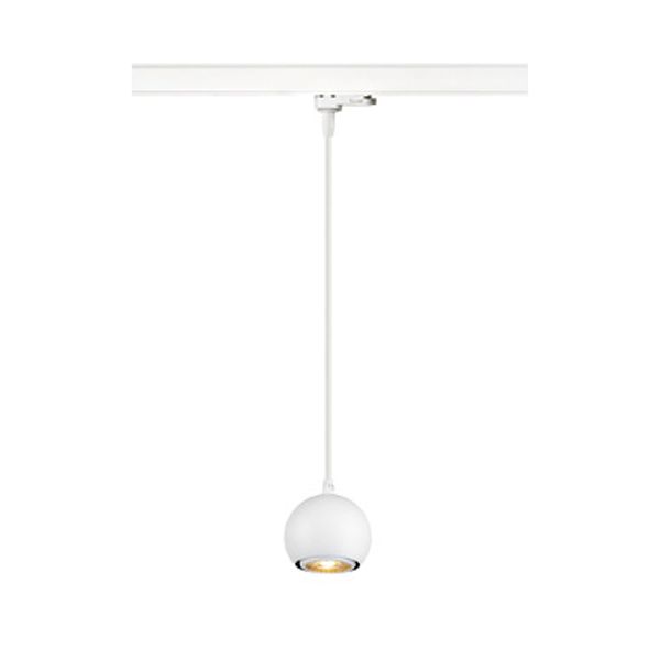 LIGHT EYE90 3~ pendant lamp GU10 max. 1x 6W matt white image 1