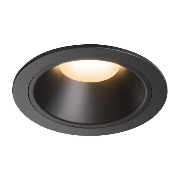NUMINOS® DL XL, Indoor LED recessed ceiling light black/black 2700K 55° image 1