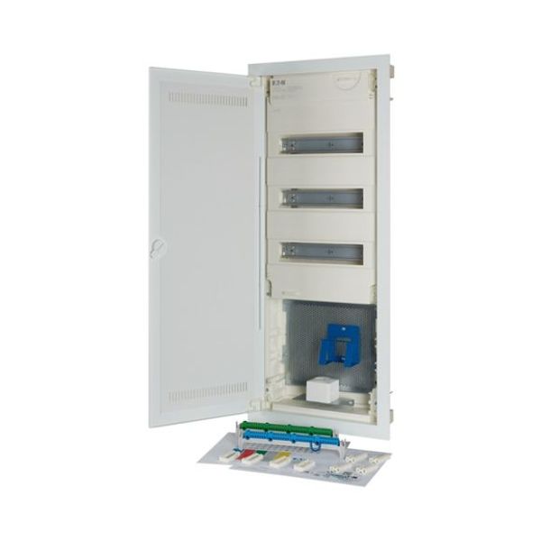 KLV-60HWP-W-HY36-F Eaton xComfort KLV hybrid distribution board image 1