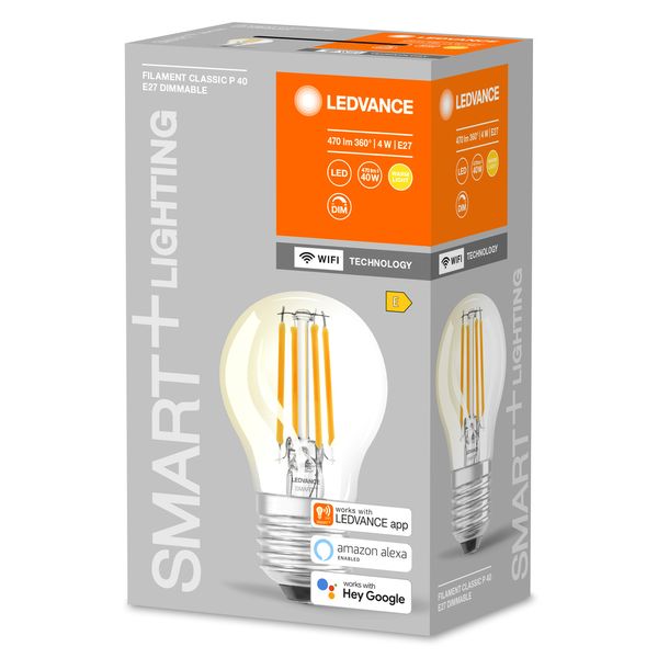 SMART+ WiFi Filament Mini Bulb Dimmable 40 4 W/2700 K E27 image 9