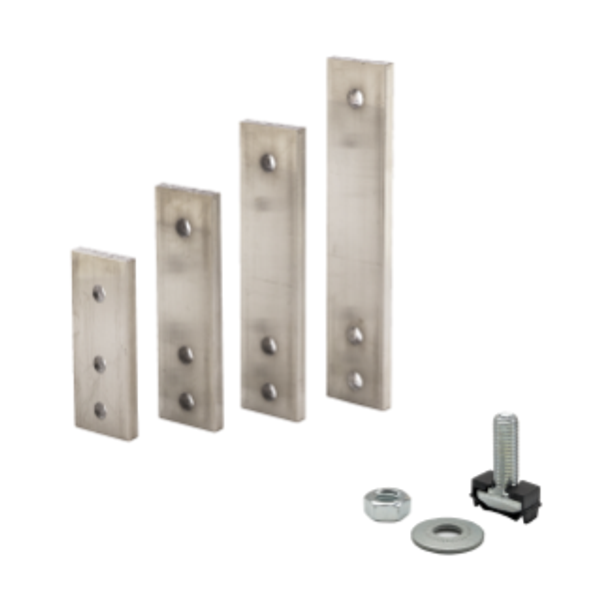 JOINTS FOR FOR ALUMINIUM SHAPED BUSBARS - 4 PIECES - 1250/1600A image 1