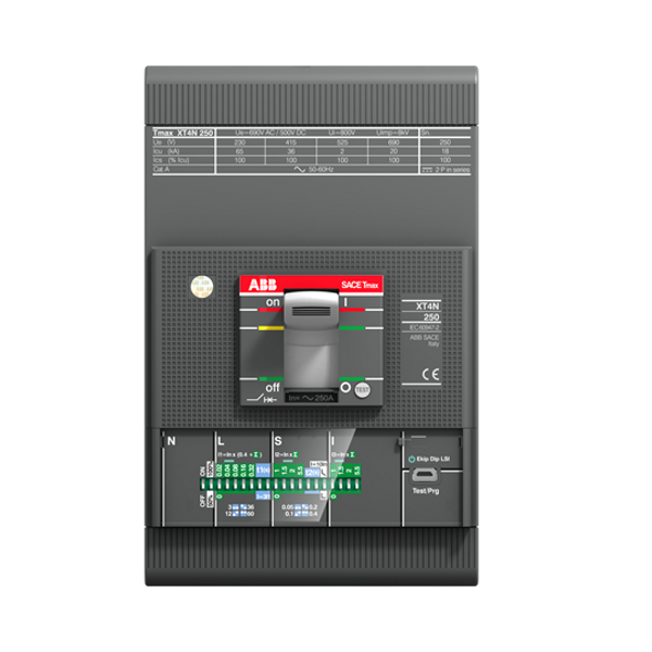 XT4V 250 EKIP E-LSIG In250A 3p FF UL/CSA image 1