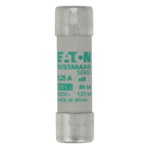 Fuse-link, LV, 0.25 A, AC 690 V, 14 x 51 mm, aM, IEC image 8