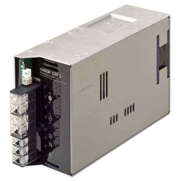 Power Supply, 600 W, 100 to 240 VAC input, 48 VDC, 13 A output, direct image 2
