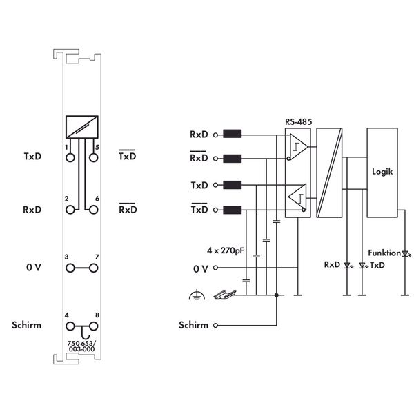 RS-485 Serial Interface Adjustable light gray image 4