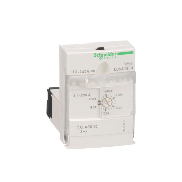 Standard control unit, TeSys Ultra, 4.5-18A, 3P motors, thermal magnetic protection, class 10, coil 110-240V AC/DC image 1
