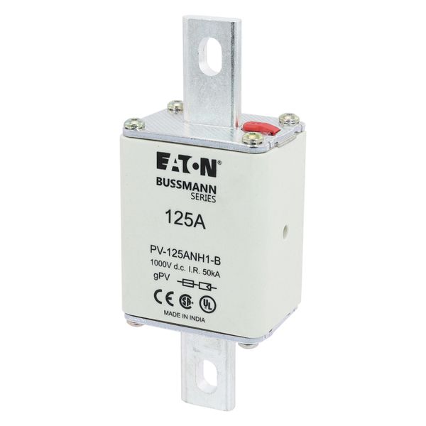 FUSE 125A 1000V DC PV SIZE 1 BOLTED TAG image 27
