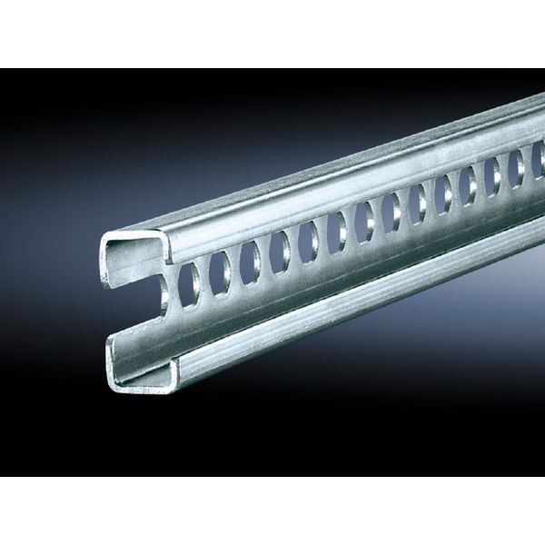 SZ C rail 30/15 to EN 60 715, for TS, SE, for W/D: 500 mm, L: 455 mm image 1