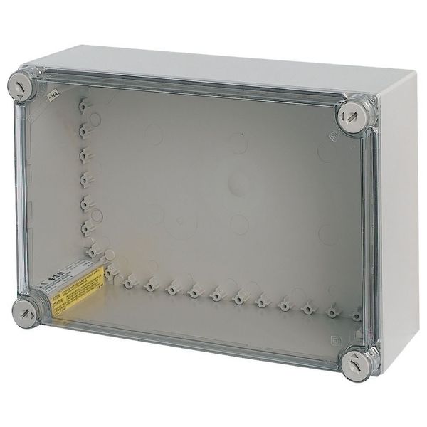 Insulated enclosure, top+bottom open, HxWxD=296x421x150mm, NA type image 4