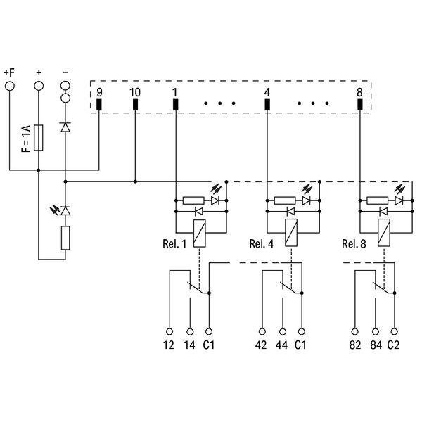 Interface module for system wiring Pluggable connector per DIN 41651 M image 4