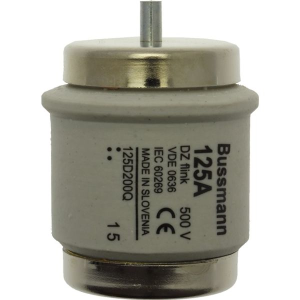 Fuse-link, low voltage, 200 A, AC 500 V, D5, 56 x 46 mm, gR, DIN, IEC, fast-acting image 2