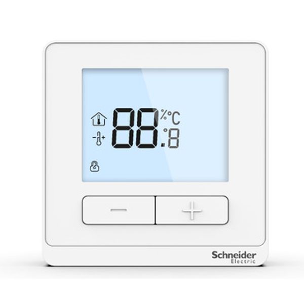 Room Temp Sensor, Display & Override, W image 1