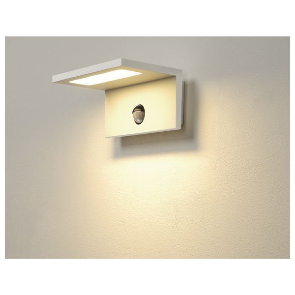 LED SENSOR WL, Outdoor wall light, IP44, weiá, 3000K image 4