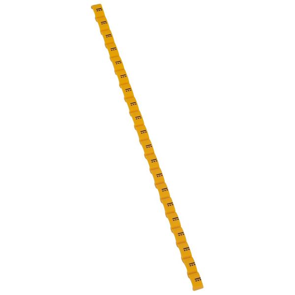 Marker Duplix - black conventional symbol yellow background : ''='' image 2