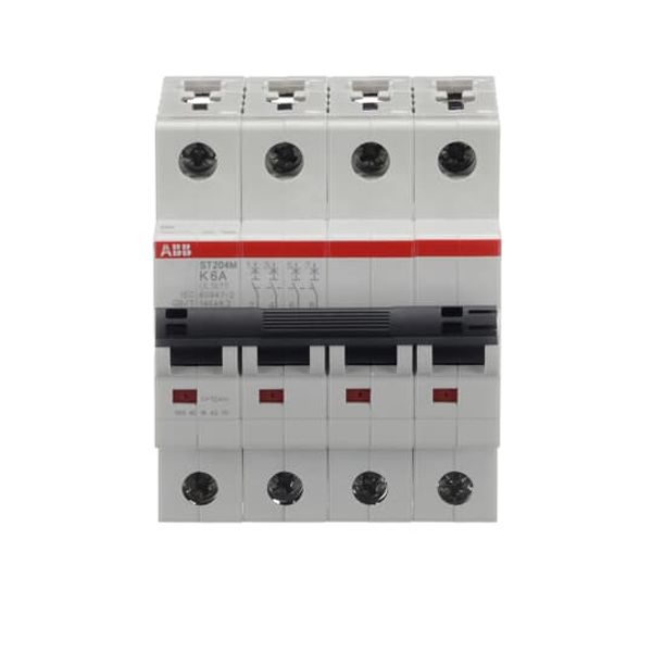 ST204M-K6 Miniature Circuit Breaker - 4P - K - 6 A image 1