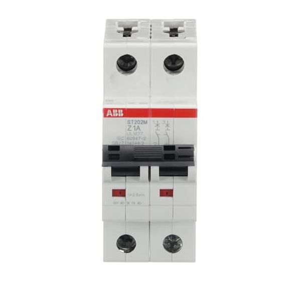 ST202M-Z1 Miniature Circuit Breaker - 2P - Z - 1 A image 1