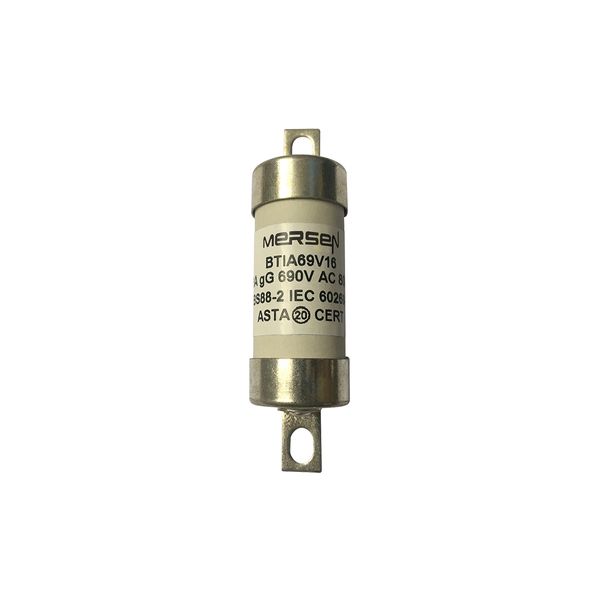 BS fuse-link IEC gG A2 690VAC 460VDC 16A BTIA Offset Tag image 1