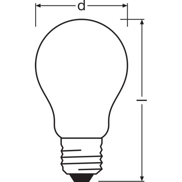 LED CLASSIC A DIM CRI97 S 9.5W 927 Frosted E27 image 7