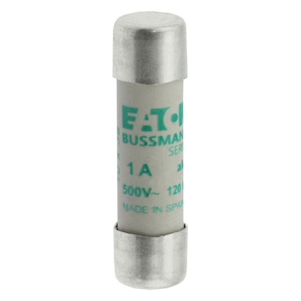 Fuse-link, LV, 1 A, AC 500 V, 10 x 38 mm, aM, IEC image 15