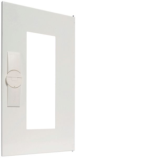 Door, univers, right, transparent, RAL 9010, for enclosure IP44 500x30 image 1