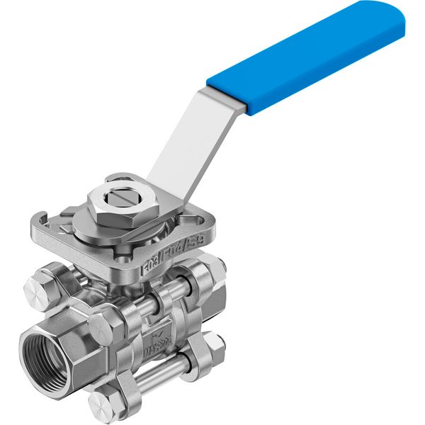 VZBE-3/8-WA-63-T-2-F0304-M-V15V15 Ball valve image 1