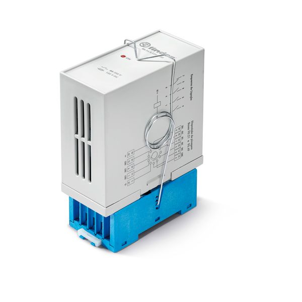 Fast relay modulex11pin socket 90.21/1CO+3NO/AgCdO/8A/110...125VDC (RR.24.9.125.0000) image 3