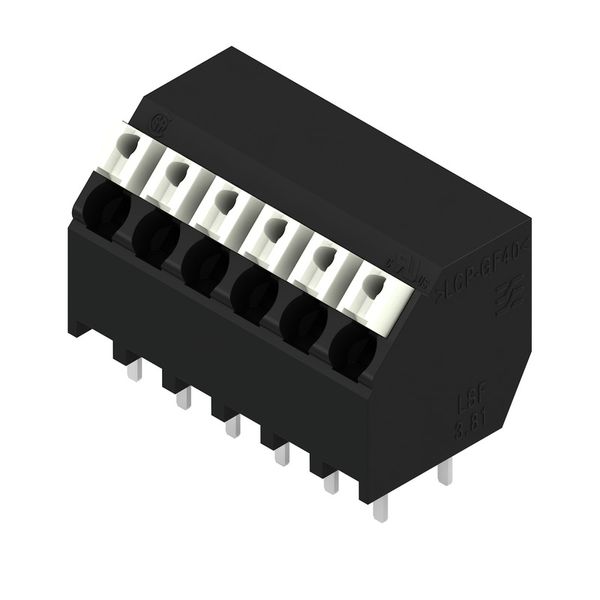 PCB terminal, 3.50 mm, Number of poles: 6, Conductor outlet direction: image 2