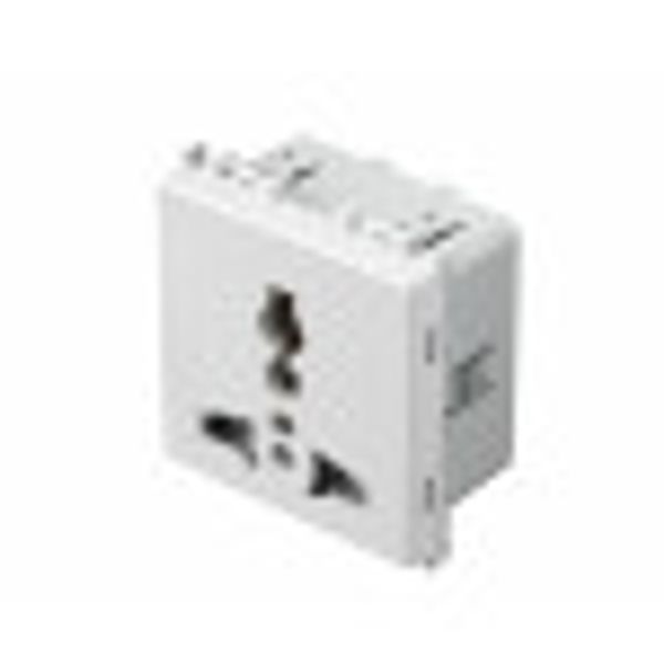 SOCKET MULTI-STANDARD+KS 2P+E 13A 250V~ 2M PW 6217478 image 2