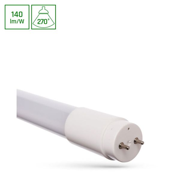 LED TUBE T8 SMD 2835 9W CW 140LM/W 28X600 GLASS   SPECTRUM image 1