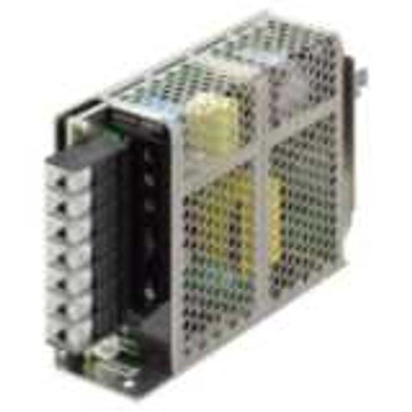 Power Supply, 100 W, 100 to 240 VAC input, 15 VDC, 7 A output, DIN-rai image 1