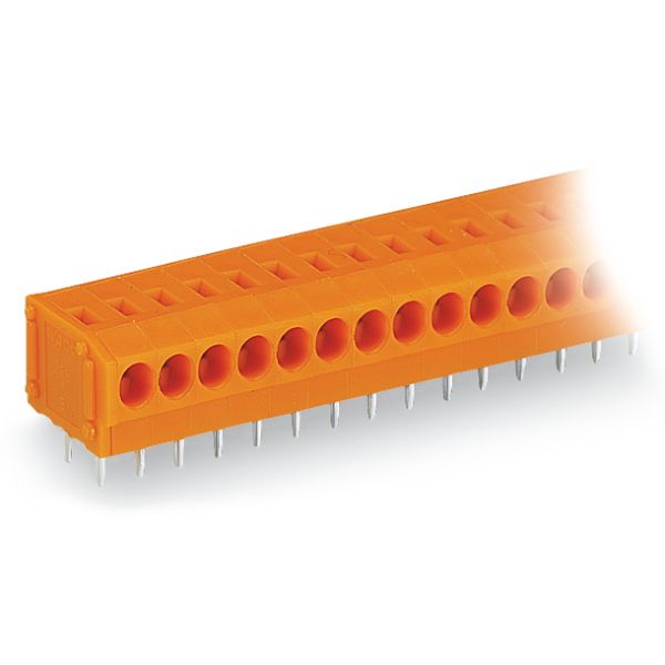 PCB terminal block 1.5 mm² Pin spacing 3.81 mm orange image 5