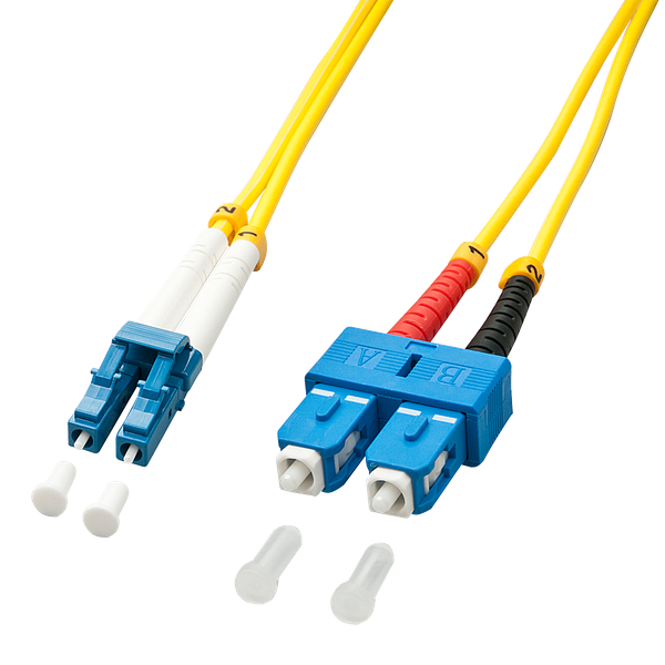 Fibre Optic Cable LC/SC, 20m 9/125µm, Singlemode image 1