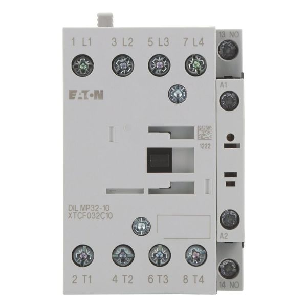 Contactor, 4 pole, AC operation, AC-1: 32 A, 1 N/O, 230 V 50 Hz, 240 V 60 Hz, Screw terminals image 5