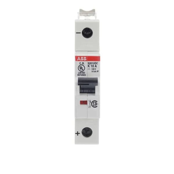 S201UDC-K10 Miniature Circuit Breaker - 1P - K - 10 A image 4