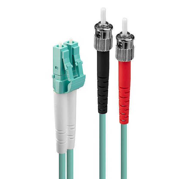 Fibre Optic Cable LC/ST OM3, 10m 50/125µm, Multimode image 1