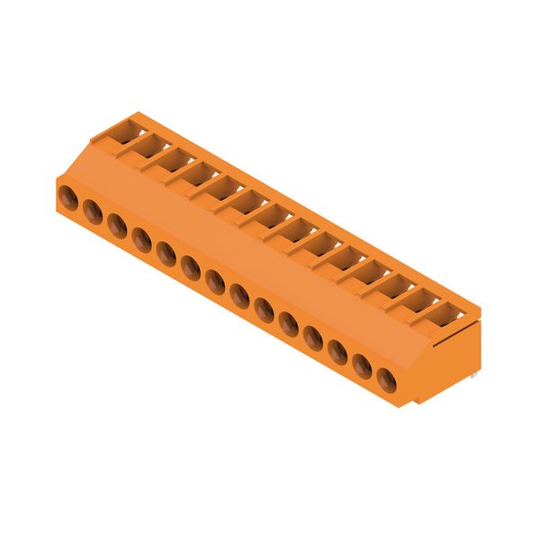 PCB terminal, 5.08 mm, Number of poles: 14, Conductor outlet direction image 2