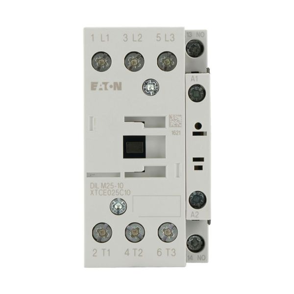 Contactor, 3 pole, 380 V 400 V 11 kW, 1 N/O, 190 V 50 Hz, 220 V 60 Hz, AC operation, Screw terminals image 13