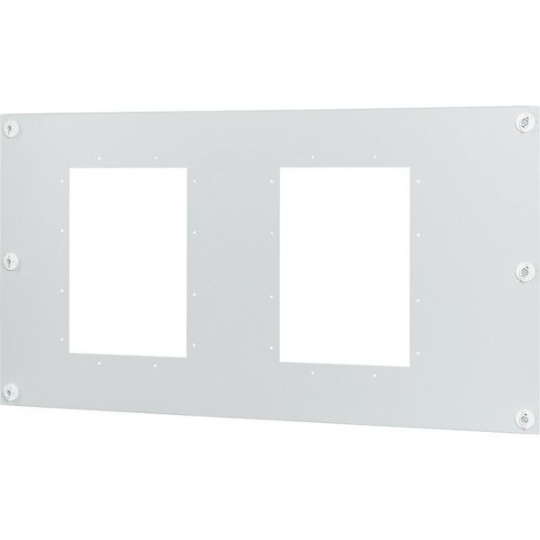 Front plate 2xIZMX16, withdrawable, HxW=500x1000mm image 5