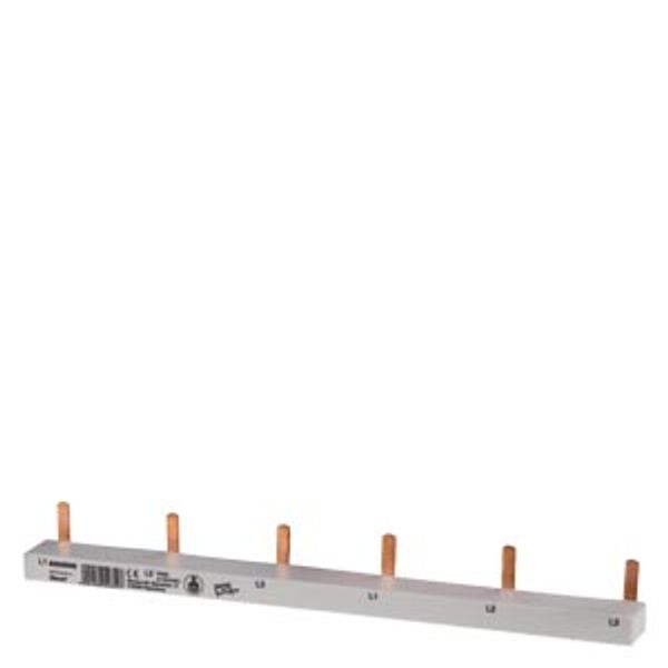 Pin busbar 3PH 10 mm2, 12 MW gray, ... image 2