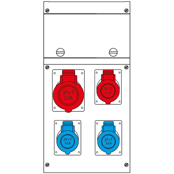 SURF.MOUNT.DISTRIBUTION ASSEMBLY BLOCK4 image 2