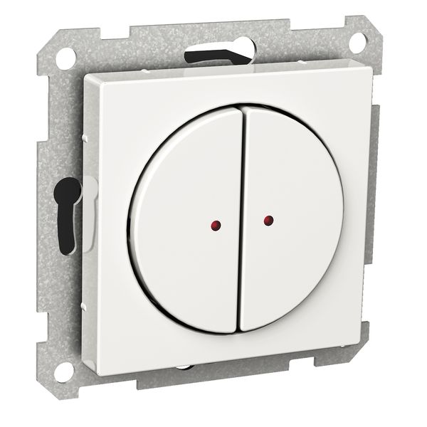 Exxact SELV push-button 2-pole white image 2