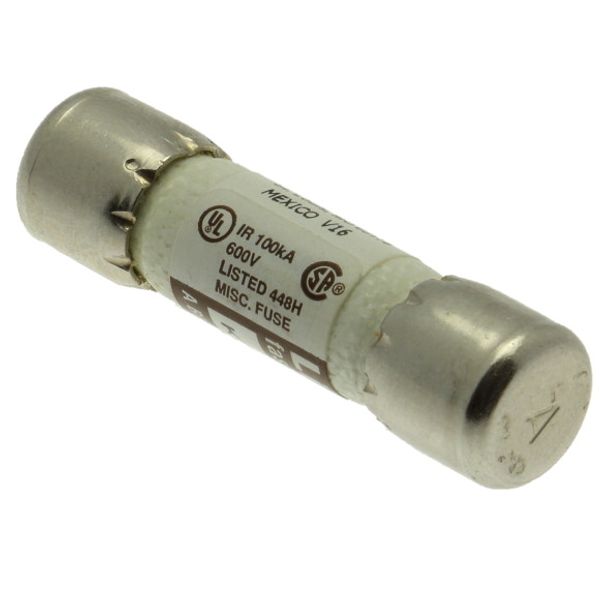 Fuse-link, low voltage, 0.4 A, AC 600 V, 10 x 38 mm, supplemental, UL, CSA, fast-acting image 3